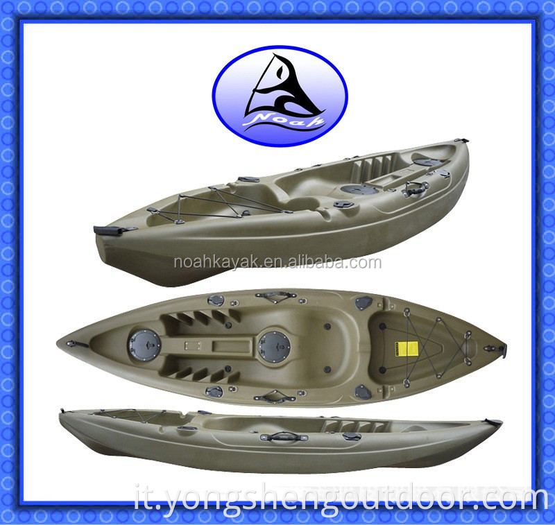 Siediti sui kayak di plastica in alto prezzo a buon mercato lldpe